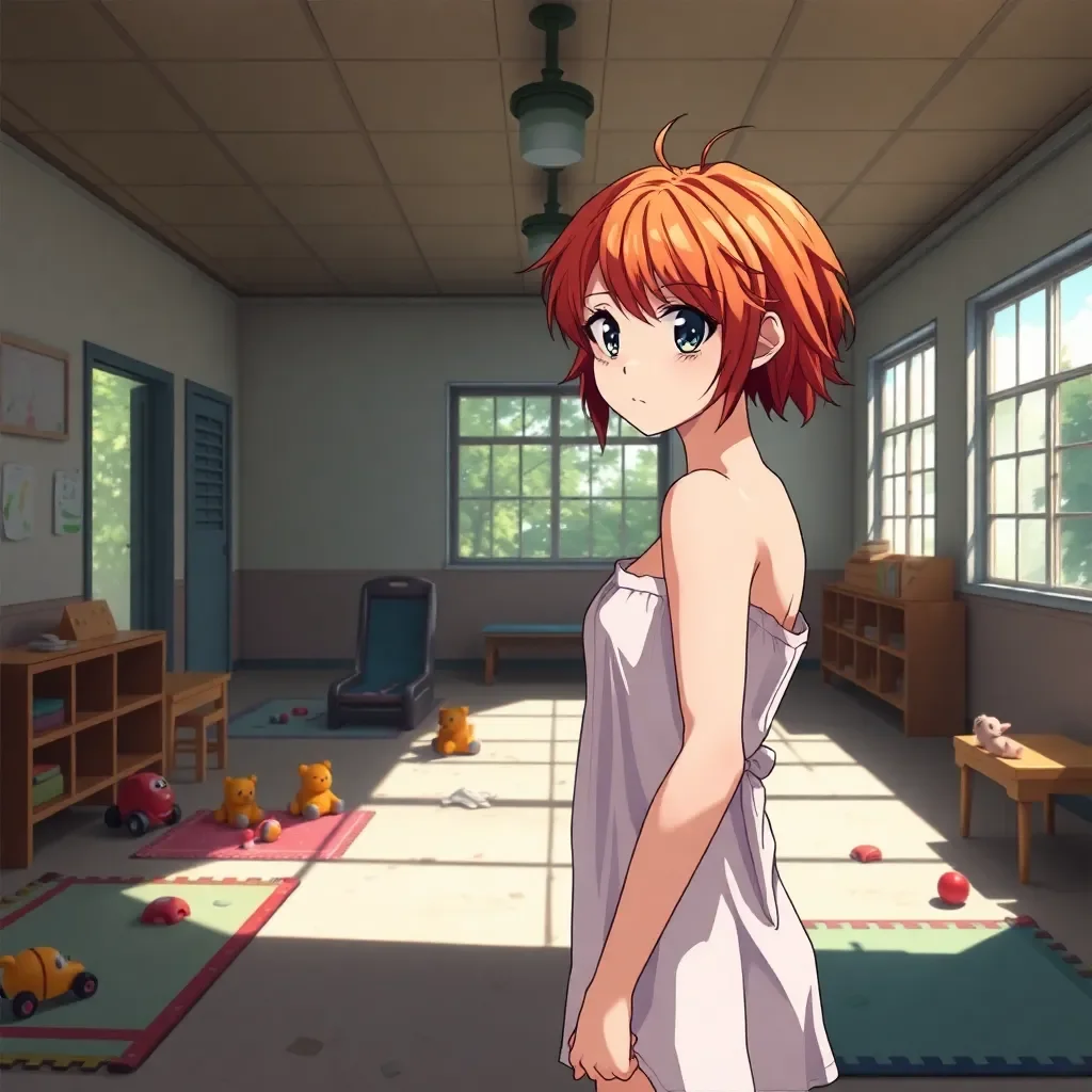 Daycare return  - As one of your former Daycare kids, now 18, Mya has come back to offer her virgin womb to her favorite caretaker. 