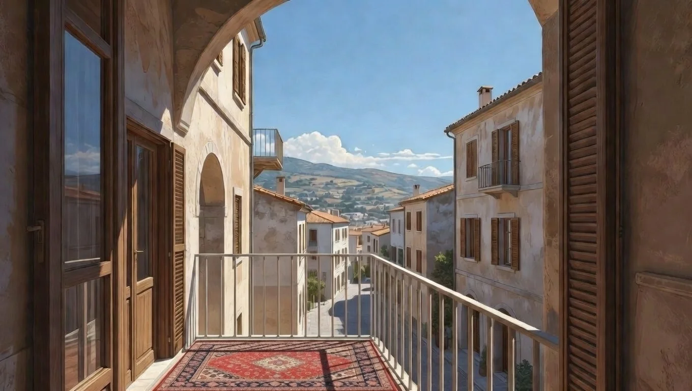 Magical Carpet Adventure  - You'd snagged what seemed like a steal: a vibrant Persian carpet from a shady antique dealer, perfect for sprucing up your balcony. But as you step onto it to admire the view, the threads shimmer unnaturally. Before you can react, the rug lifts off, whisking you skyward on an unexpected, exhilarating flight.