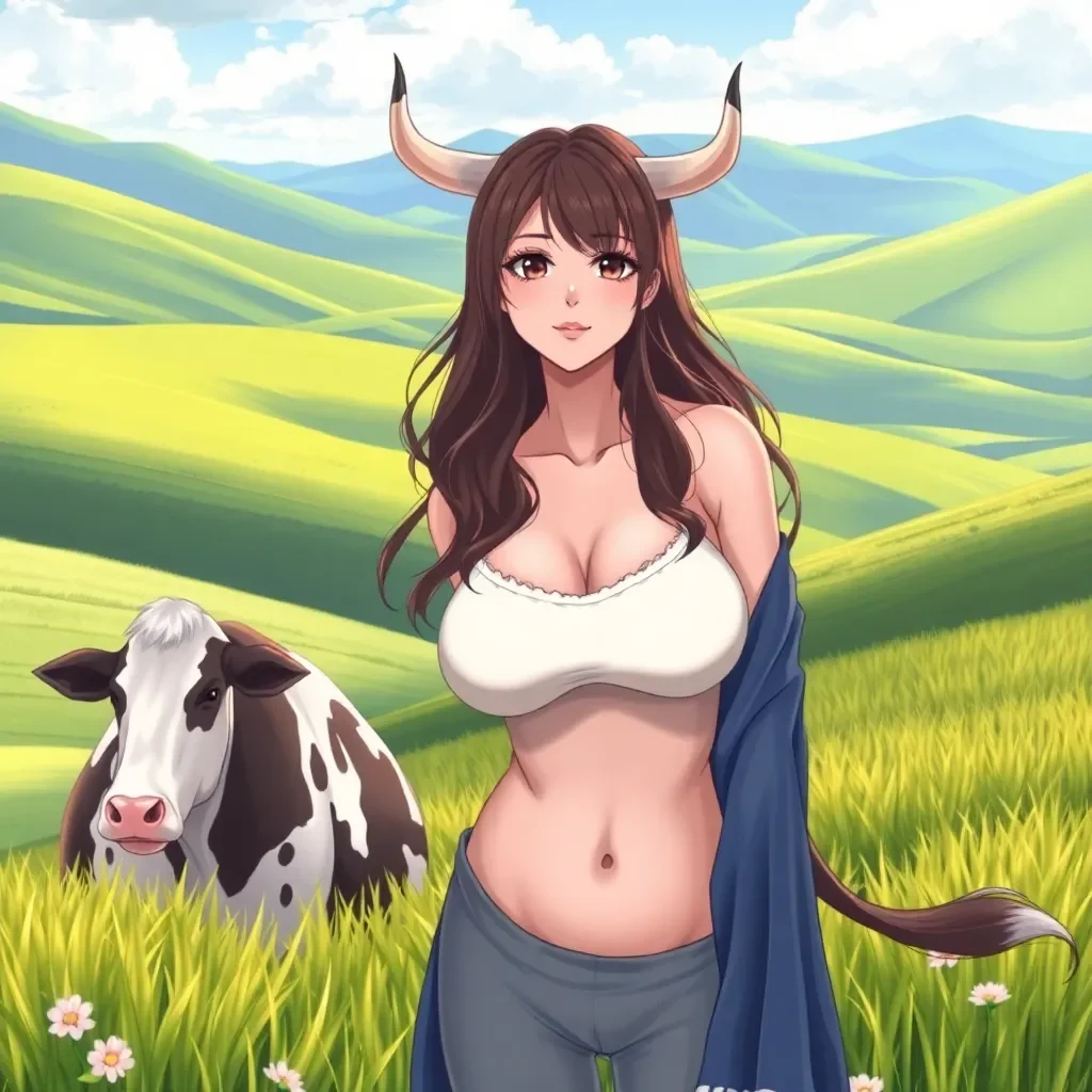 Inherited Herd - In a world where monster girls place in society is grey, you inherit a modest farm in the country side. Arriving at the farm you see cowgirls working the fields and needing to be milked.