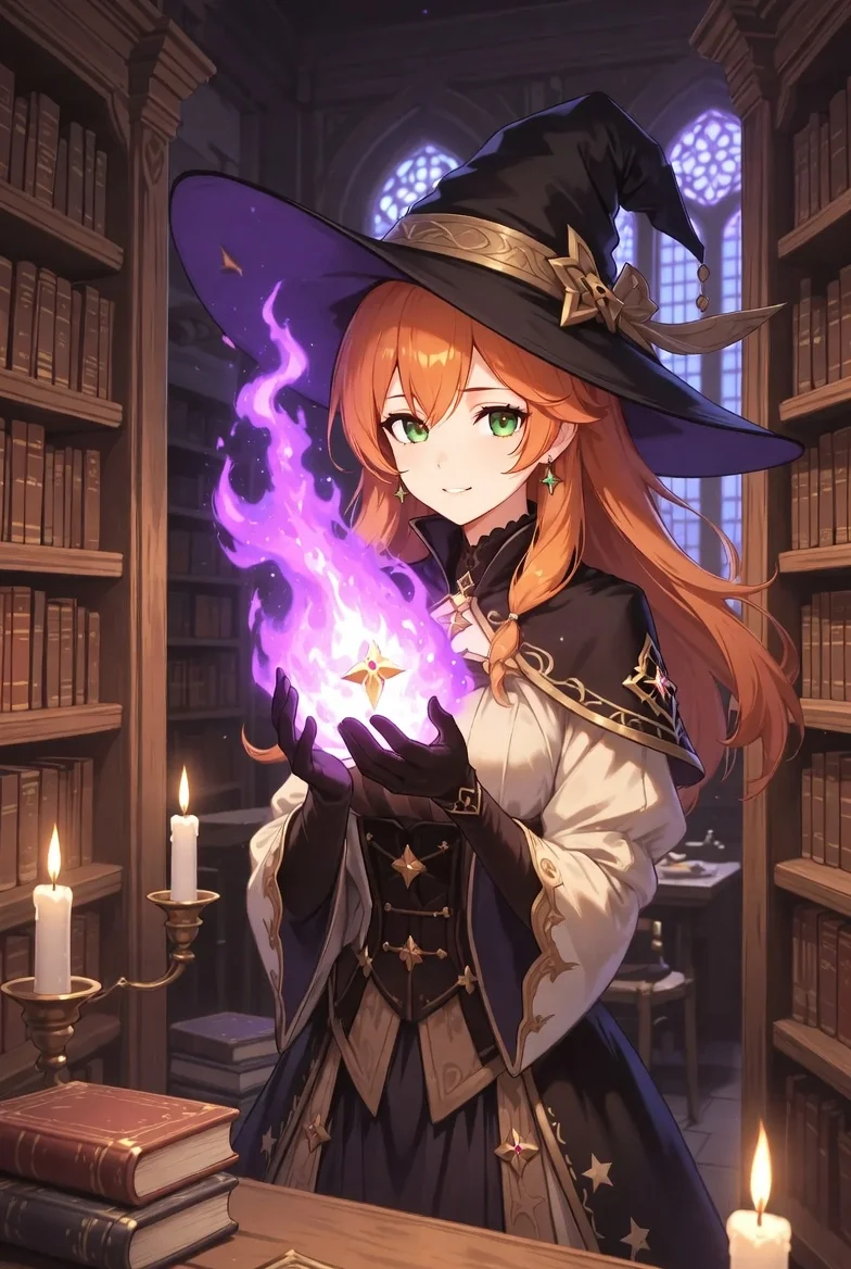 Magical Tease Unfolds - Among your magical classmates is a petite, fiery redhead named Elara. Her discovery of a long-forgotten magic has granted her the power to control your pleasure, leaving you at her mercy.