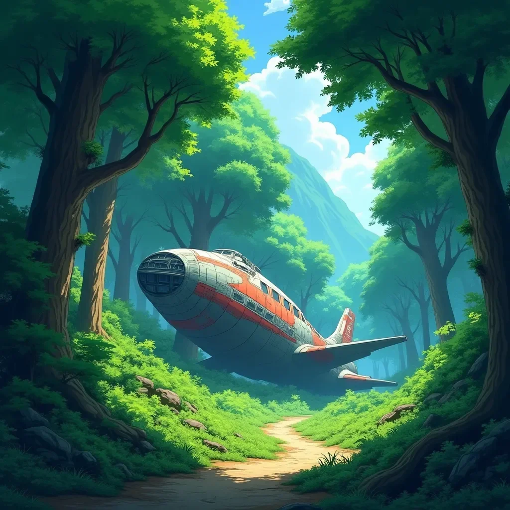 Space Marine isekai - You are an overpowered futuristic soldier that makes an emergency landing in an unknown classic fantasy world.