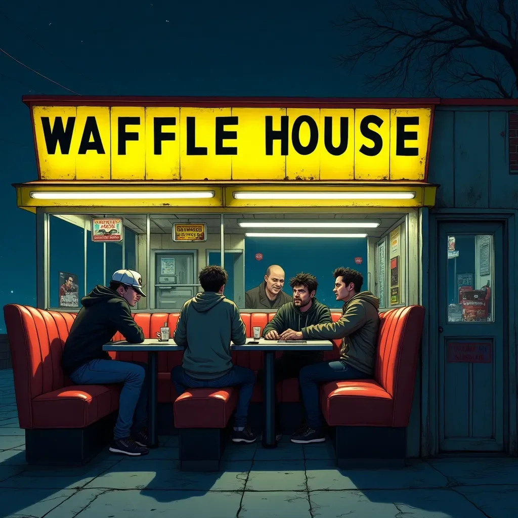Waffle House - Aventuras punk e desajustadas que começam em um Waffle House em Colorado Springs. Cada personagem nesta história apresenta dilemas filosóficos e psicológicos com objetos e eventos extremamente simbólicos e profundos que mergulham em infindáveis conflitos morais.