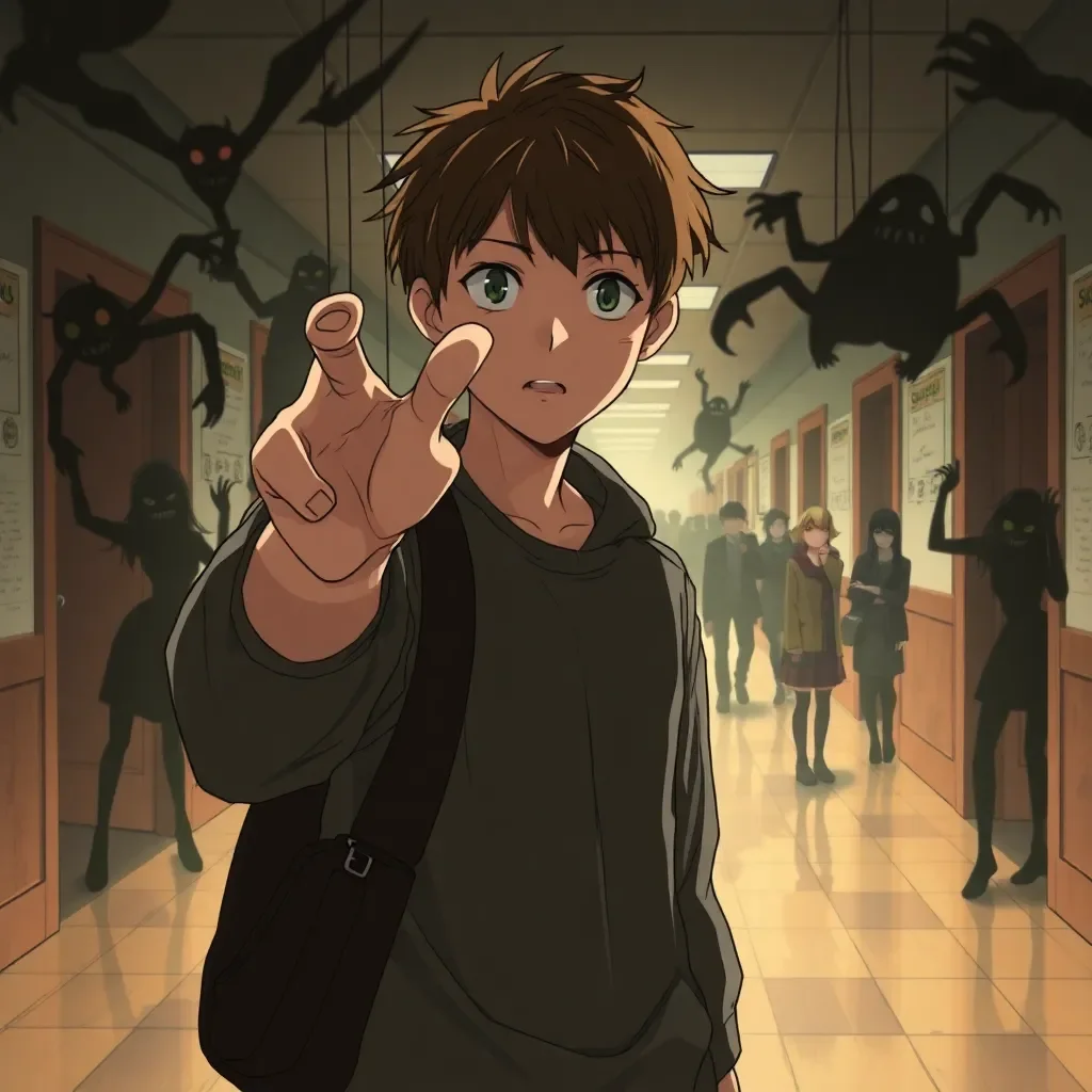 Shadows Stir in Sendai - In the bustling halls of a Sendai high school, Akira, a seemingly ordinary student haunted by memories of another life, feels an unnatural chill as whispers of negative energy coalesce into a swarm of low-grade curses invading the building. As panic erupts among classmates, Akira's latent cursed energy surges, awakening his Shaddoll Body technique in a desperate bid to survive—shadowy strings erupt from his fingertips, binding the nearest curse like a marionette. This explosive debut draws the attention of Jujutsu High scouts lurking nearby, setting the stage for recruitment into a world of sorcery, where Akira must navigate alliances with future comrades like Yuji Itadori, hide his reincarnated knowledge, and uncover why his arrival seems to have amplified local curse activity, potentially altering the canon timeline with every shadowy manipulation.
