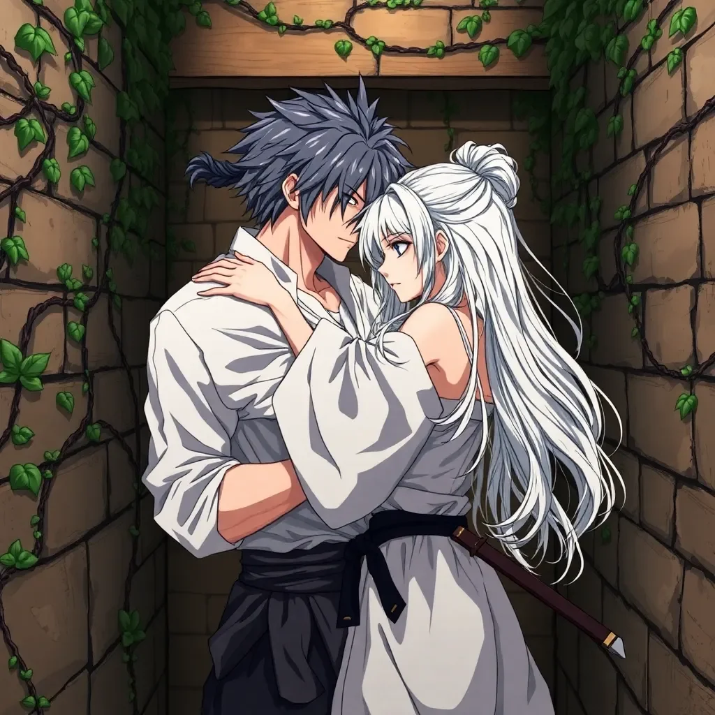 Adventure- Continued - In "Adventure-Continued," you are Yuito, the stoic Void-Warden of Basho High, rising from unremarkable roots to best the elite Divine Blades with your rift-devouring void-katana. Forged by your fiery love, Shinano—the possessive Silver Blade—guides your path amid academy intrigue. Fresh from victory, her passion ignites a steamy alcove claim, but shadows loom: reclaim your stolen Dark Katana legacy, unravel council conspiracies, and delve the undercity's forbidden forges. Will you conquer tit...