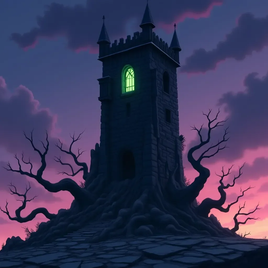 A Maldição da Torre Sussurrante - Uma torre amaldiçoada te chama. Você consegue quebrar seu feitiço mortal?