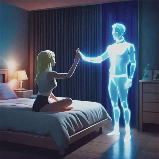 Imaginary Boyfriend - Dating an man who is living on another planet can lead to some interesting situations. And, when only you can see and hear him how can you build a relationship?