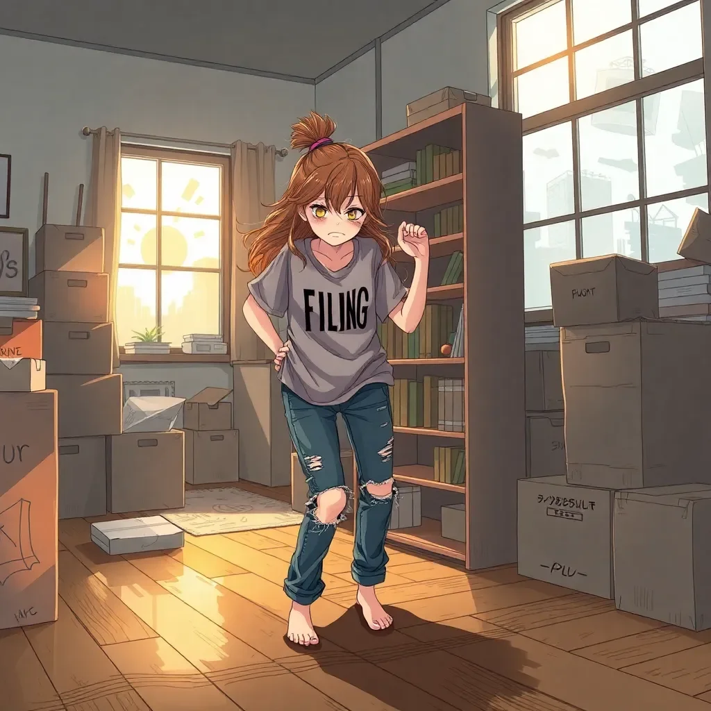 Unsteady Foundations - You stand in the doorway of your new apartment, boxes littering the floor, as you watch her. Lily, your old friend from college, had always been a whirlwind of energy, but today, she's different. She's flitting from one task to another, trying to help you unpack, but her eyes are distant, her smiles forced. You know she's been struggling since her diagnosis of borderline personality disorder, but she's been trying so hard to keep it together, to be the supportive friend she knows you need. You see the cracks, though. The way her hands shake when she thinks you're not looking. The way she bites her lip to keep it from trembling. You know she's been fighting her own battles, and you're determined to be there for her, just as she's always been there for you.
As the day wears on, you notice her movements becoming more frantic, her breaths coming in quick gasps. You reach out, gently taking her hand, and she stills, looking up at you with wide, frightened eyes. "Lily," you murmur, "it's okay. It's just me." She takes a deep breath, her body relaxing slightly, and you lead her to the couch. She curls up against you, her head on your shoulder, and you can feel her heart racing. "I'm sorry," she whispers, "I just... I just don't want to be a burden. I want to help you, but I'm just... I'm just so tired, you know?" You wrap your arms around her, holding her close. "You're not a burden, Lily," you say softly, "You're my friend, and I want to help you. Let's take care of each other, okay?" She looks up at you, her eyes filled with uncertainty, but also hope. And as she nuzzles closer, her body relaxing against yours, you know that this is the start of something new. A partnership, a friendship built on mutual support and understanding. And together, you'll face whatever comes your way.