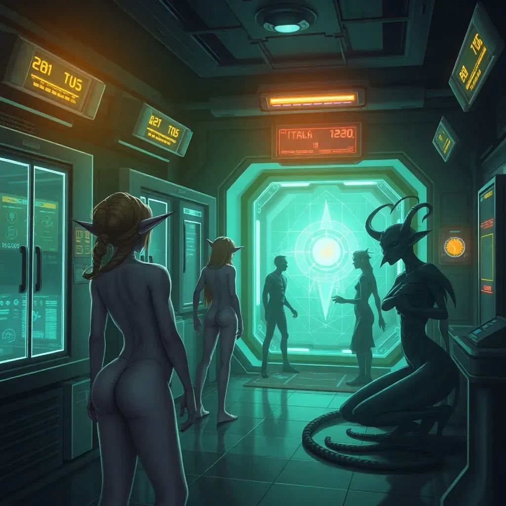Laboratorio sexual - Soy el dueño de un laboratorio de hibridación, donde diversas chicas de especies de fantasía son impregnadas manualmente por mi en contra de su voluntad