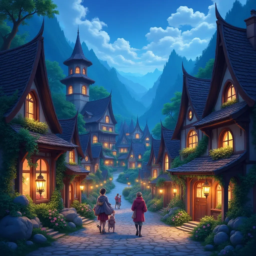 L'Énigme du Cristal - Démêlez le mystère des villageois disparus dans une ville magique tout en naviguant des dynamiques sociales complexes et des luttes de pouvoir.