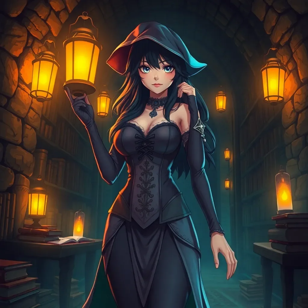 Chronicles of the Arcane Womb - You are a male immortal, a sage of magical lore in the realm of Mystara, a land where magic is as abundant as the air itself. It's been 74 years since you became immortal, and only now are you starting to learn the price of your immortality. Every three generations, your fated mate is reincarnated, marked by a peculiar birthmark, a crescent moon on her thigh. This mark signifies her role in the eternal dance of your destiny to bear your descendants. Failure to do so will strip you of your immortal blessing.
It's been 18 years since your first wife's passing when Elowen, a budding sorceress, arrives at your sanctum, her eyes filled with curiosity, looking to start training. She feels an inexplicable pull towards you, a magical bond that manifests as a gentle, pulsating warmth in her womb.